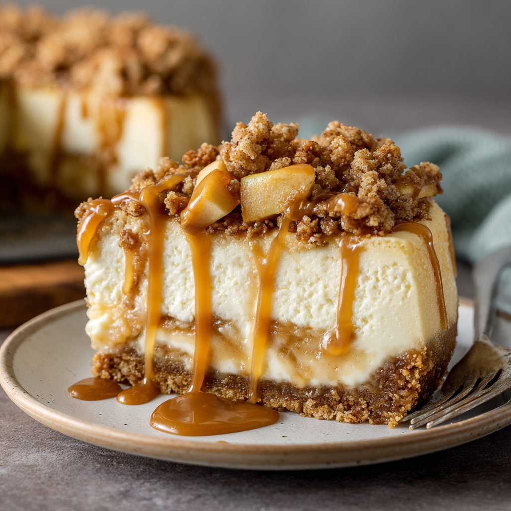 The Ultimate Fall Dessert: A Deep Dive into Our Decadent Apple Crisp Cheesecake