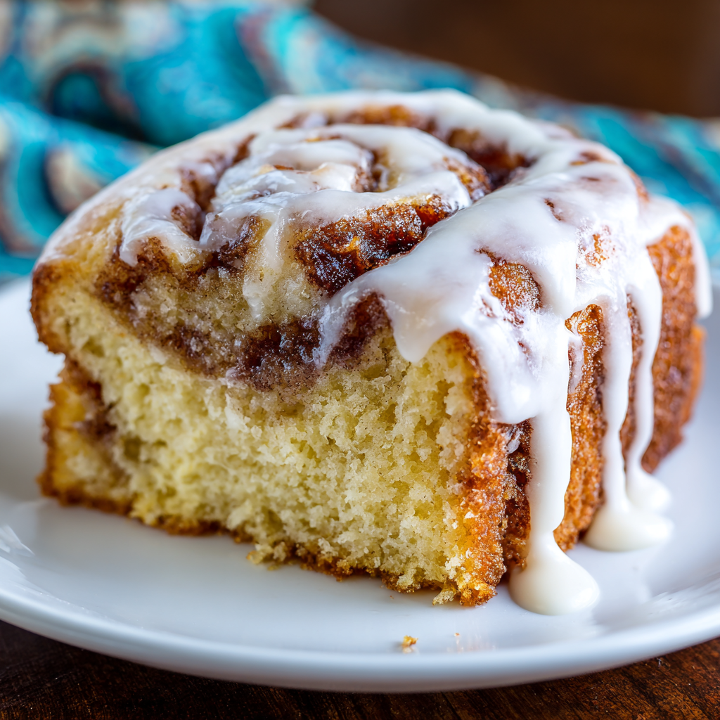 The Ultimate Cinnamon Roll Cake: A Slice of Heaven That's Easier Than Baking Rolls