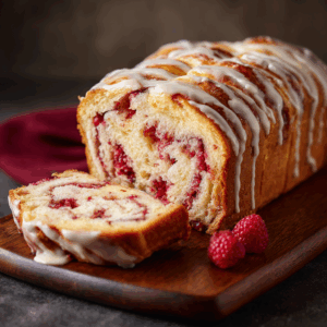 Read more about the article The Ultimate Raspberry Swirl Brioche Loaf: A Masterpiece of Sweet, Swirled Perfection