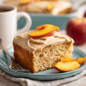 Read more about the article The Ultimate Peach Cake with Brown Sugar Frosting: A Taste of Summer Bliss