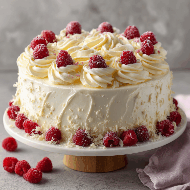 White Chocolate Raspberry Dream Cake: Your Ultimate Guide to Baking this Ethereal Dessert