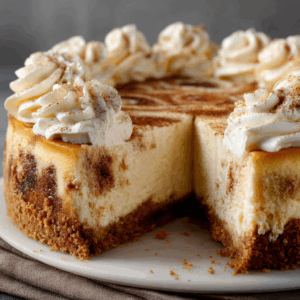Read more about the article The Ultimate Cinnamon Roll Cheesecake: A Love Story in Every Bite