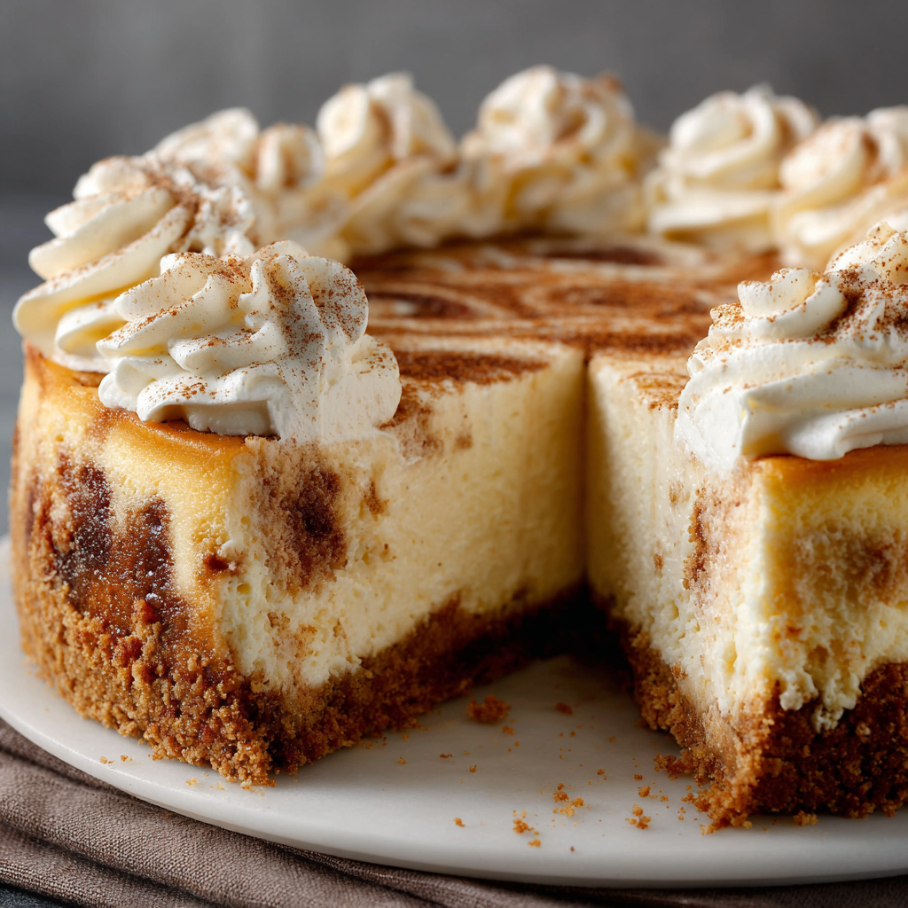 The Ultimate Cinnamon Roll Cheesecake: A Love Story in Every Bite