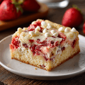 Read more about the article Strawberry Earthquake Cake: A Seismic Shift in Dessert Delight (And a Look at the Nutrition)