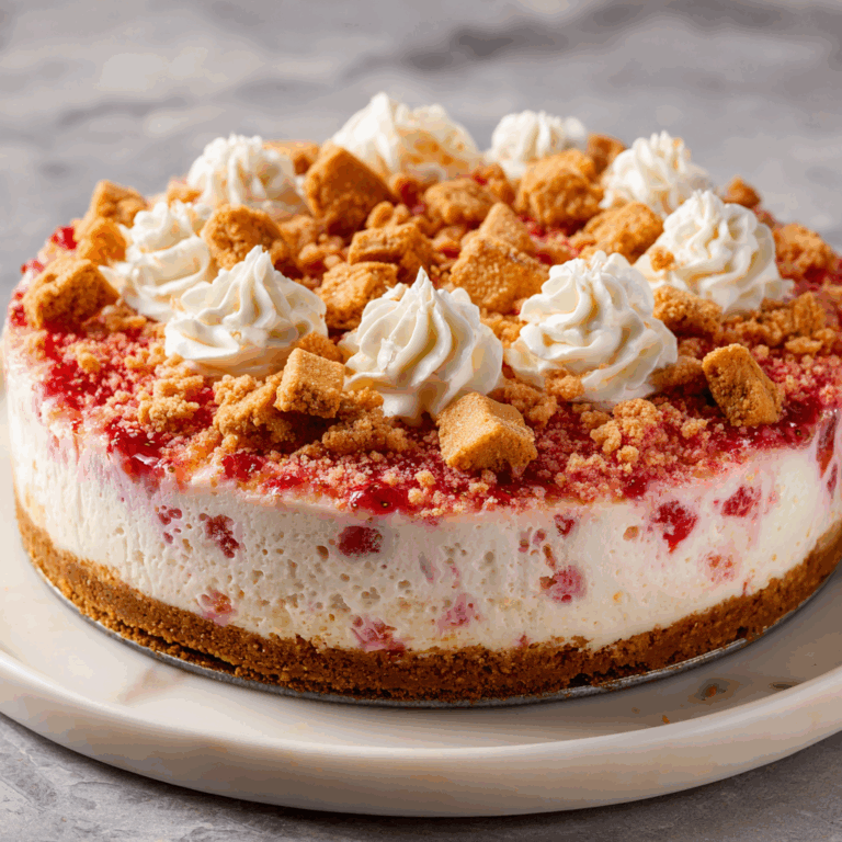 Deconstructing the Dream: The Anatomy of a Perfect Strawberry Crunch Cheesecake
