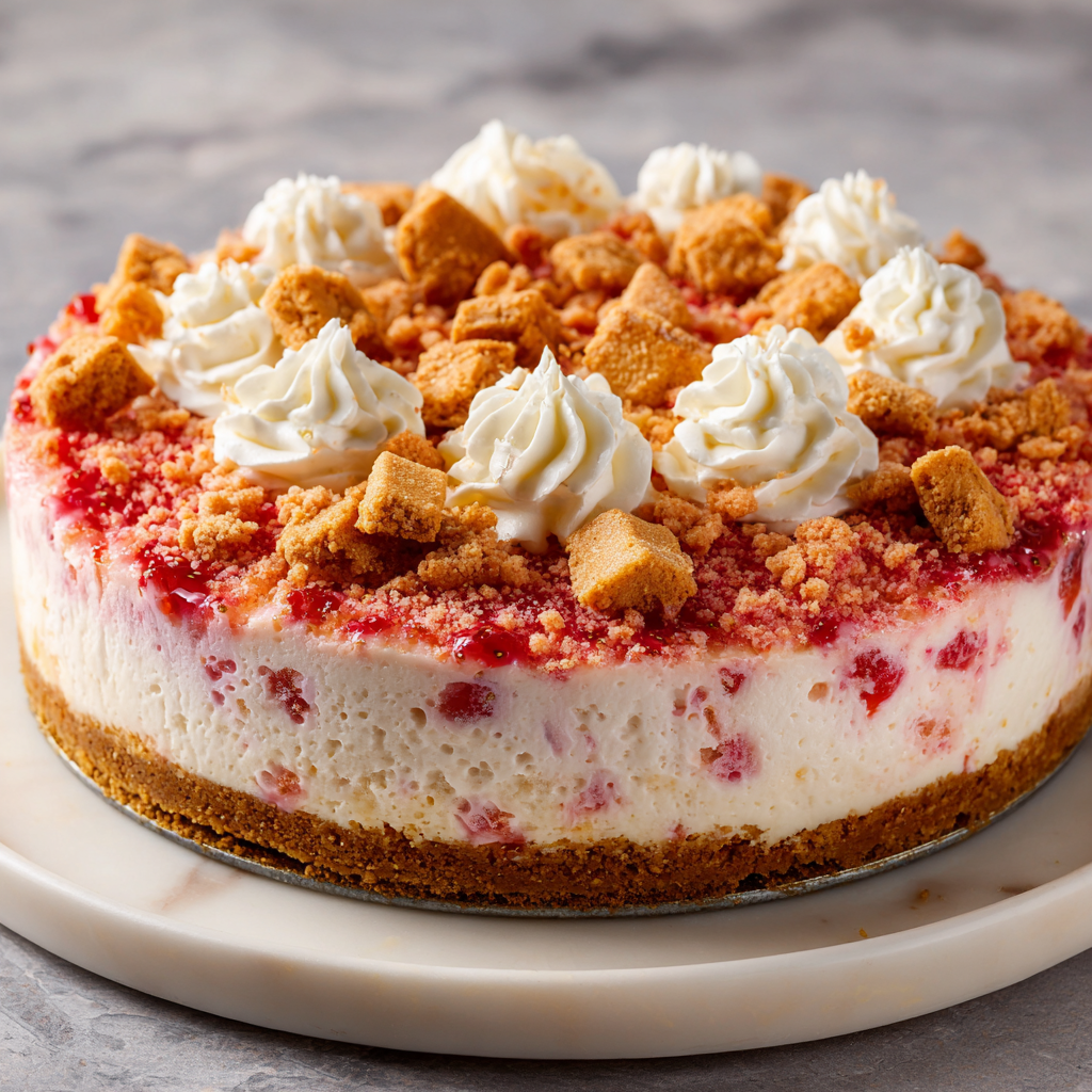 Deconstructing the Dream: The Anatomy of a Perfect Strawberry Crunch Cheesecake