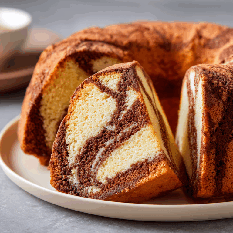 The Ultimate Marble Cake: A Timeless Recipe, Nutritional Insights, and Final Thoughts