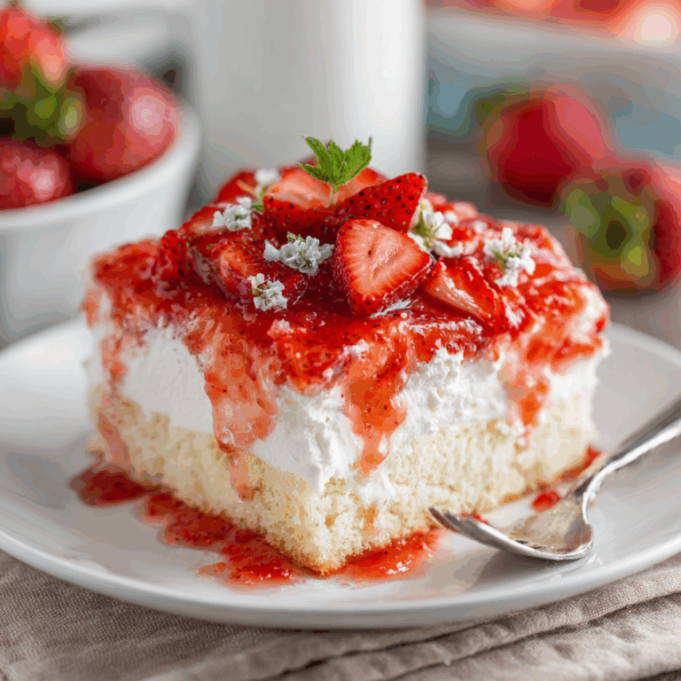 Strawberry Heaven: The Ultimate No-Bake Dessert You Need to Make Today