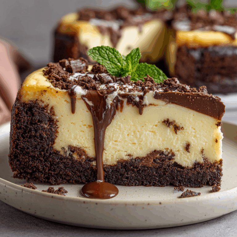 The Ultimate Brownie Cheesecake: A Divine Dessert for True Indulgence