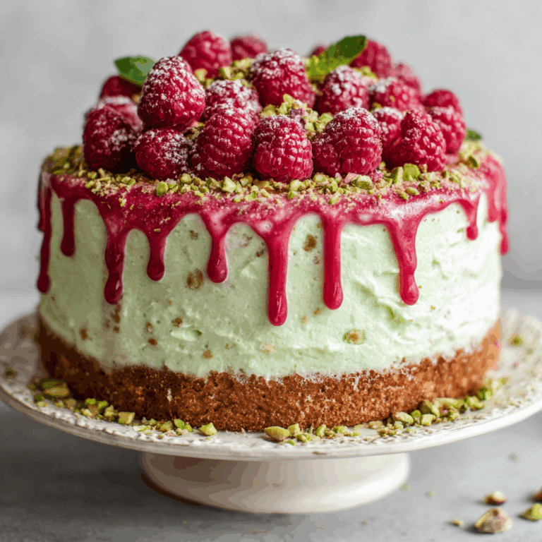 The Ultimate Pistachio Raspberry Cake: A Masterpiece of Flavor and Texture