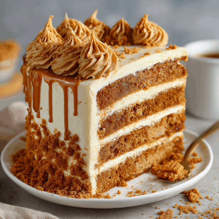 Biscoff Cookie Butter Cake: A Deep Dive into the Ultimate Speculoos Dessert