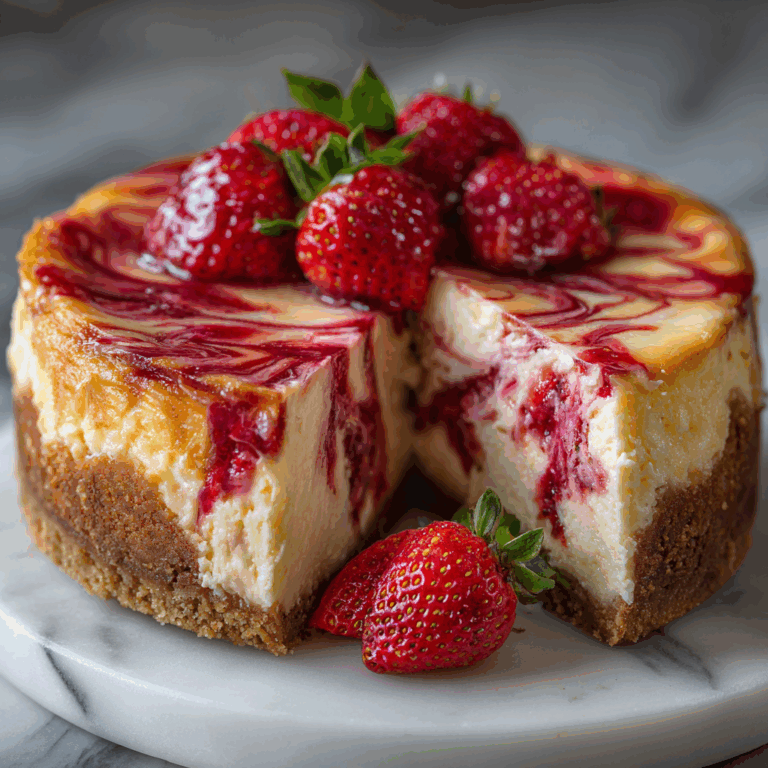 The Ultimate Strawberry Swirl Cheesecake Recipe: A Masterpiece of Creamy and Fruity Bliss