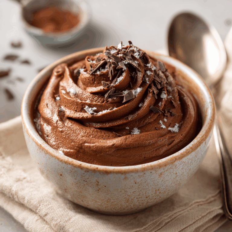 The Ultimate Guide to Keto Chocolate Mousse: A Decadent, 5-Minute Low-Carb Dessert