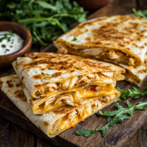 Read more about the article 15-Minute Easy Chicken Quesadillas (Extra Cheesy!)