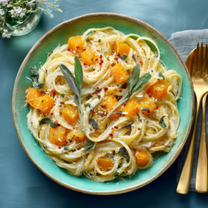 Read more about the article Savory Butternut Squash & Sage Pasta