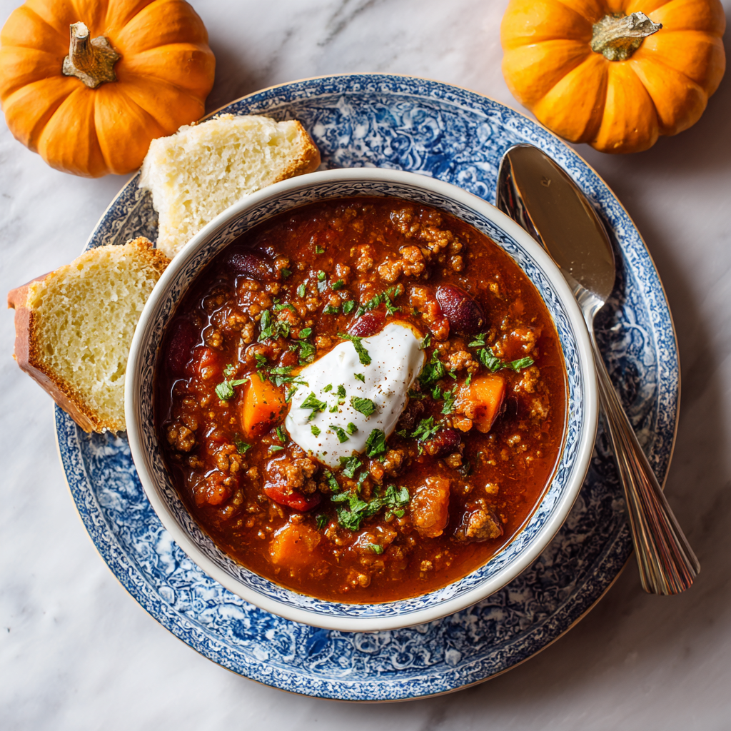 You are currently viewing Pumpkin Chili (Hearty Fall Comfort Bowl)