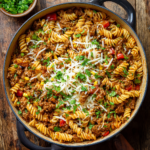 One Pot Beef Taco Pasta (Easy 30-Minute Family Dinner)