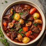 Slow Cooker Beef Bourguignon