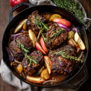 Read more about the article Apple Cider Braised Pork Shoulder