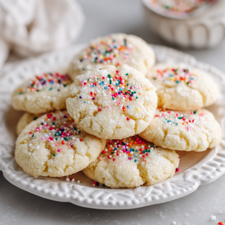 3 Ingredient Sugar Cookies Recipe