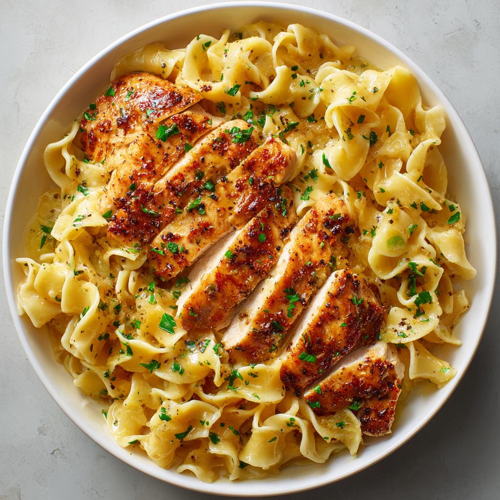 You are currently viewing Chicken with Buttered Noodles (Classic Comfort Food)