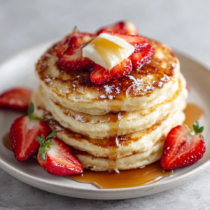 Read more about the article Easy Homemade Pancakes (Fluffy, Foolproof & Ready in 20 Minutes)