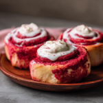 Red Velvet Cinnamon Rolls Don’t overflour: A slightly soft dough gives the fluffiest rolls. Overnight rise = more flavor and an easy morning bake. Use dental floss for clean, bakery-style cuts.