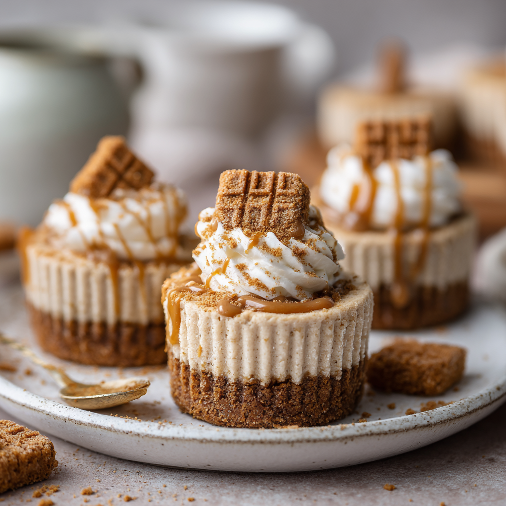 The Ultimate Guide to Mini Vegan Biscoff Cheesecakes: A No-Bake Dream Dessert