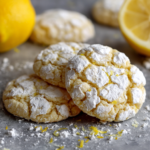 Lemon Crinkle Cookies