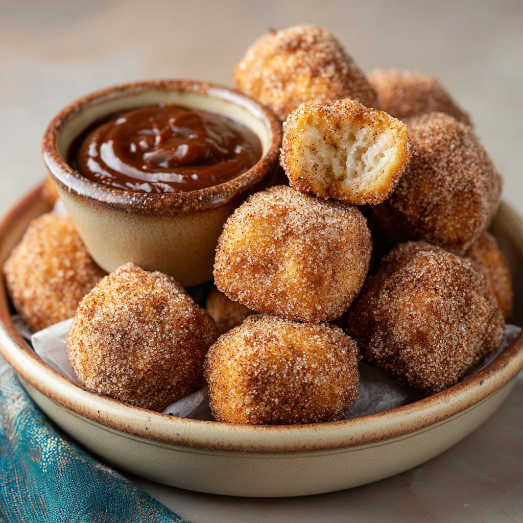 You are currently viewing Crispy Angel Cake Churro Bites: A Sweet Twist on a Classic Treat