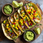 Easy Fish Tacos (with Mango Salsa & Cod)