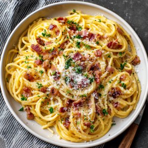Read more about the article Classic Bacon Carbonara Pasta (Quick & Easy)