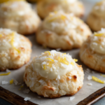 Lemon Coconut Cheesecake Cookies