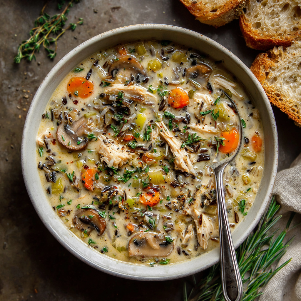 You are currently viewing Autumn Wild Rice Soup (Creamy Fall Comfort Food)