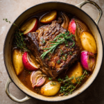 Apple Cider Braised Pork Shoulder