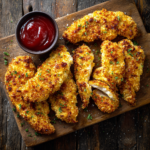 Crispy Baked Chicken Tenders (Healthy, Crunchy & Family-Approved)