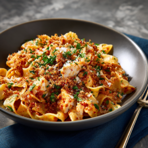 Read more about the article Calabrian Fish Ragù Pasta