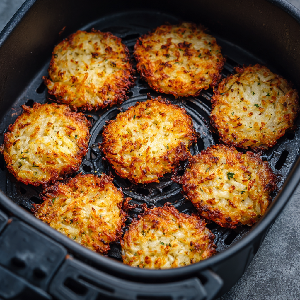 You are currently viewing Frozen Hash Browns in Air Fryer: The Ultimate Guide to Crispy, Golden Perfection