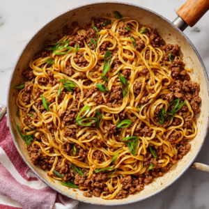 Read more about the article Ground Beef Mongolian Noodles: The Ultimate Weeknight Dinner That Beats Takeout