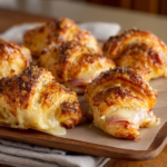 Baked Ham and Cheese Croissants (Buttery, Flaky, Crowd-Pleaser Favorite)