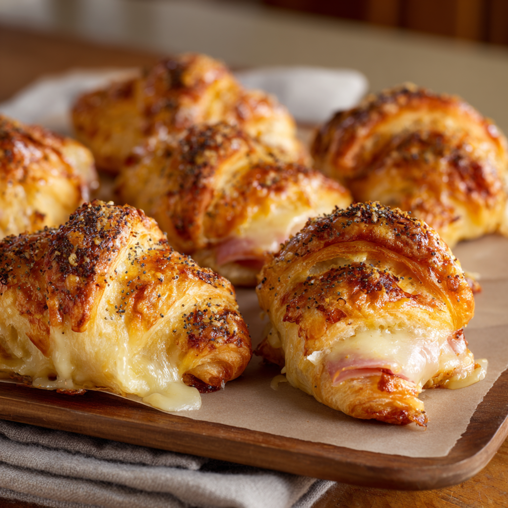 You are currently viewing Baked Ham and Cheese Croissants (Buttery, Flaky, Crowd-Pleaser Favorite)