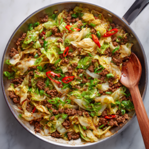 Read more about the article Chinese Ground Beef and Cabbage Stir-Fry: A Flavor-Packed Weeknight Classic You’ll Keep Coming Back To
