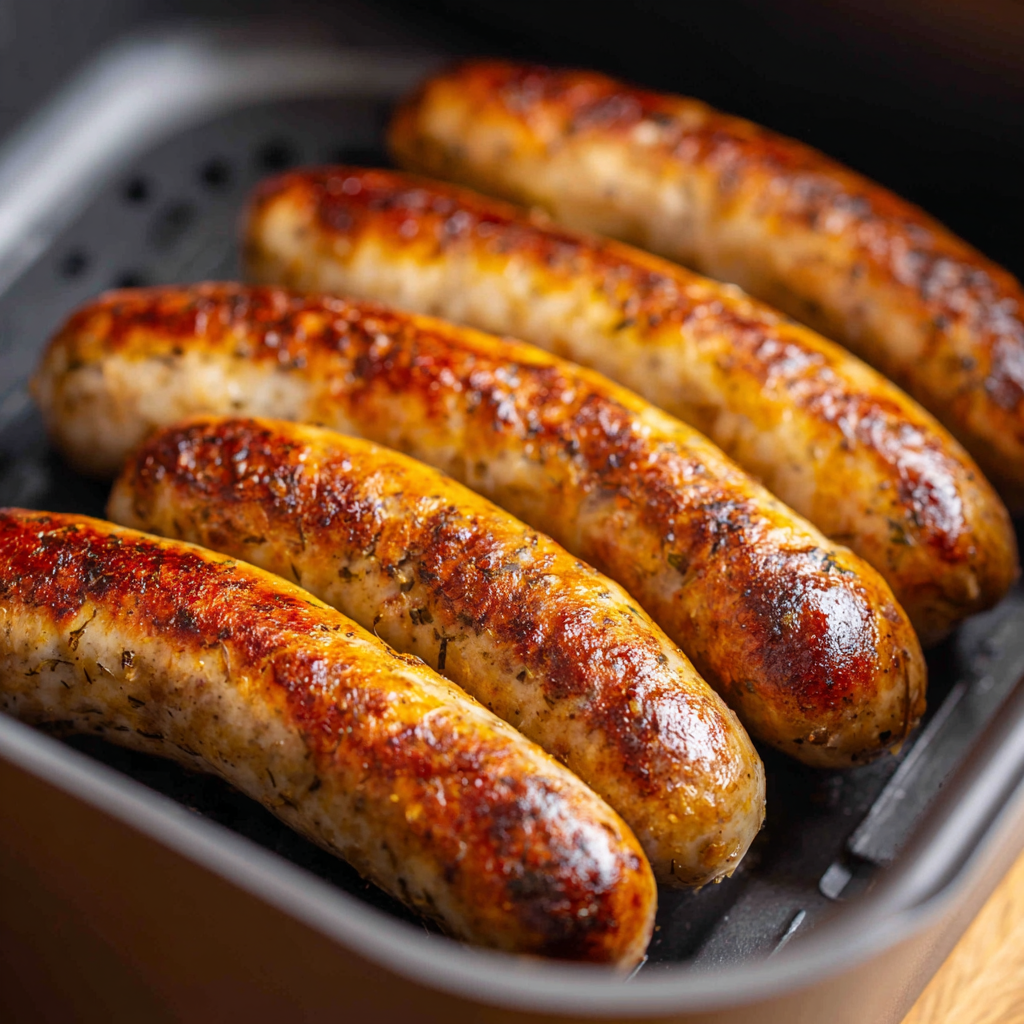 You are currently viewing Brats in the Air Fryer: The Ultimate Guide to Perfectly Juicy, Crispy Bratwurst Every Time