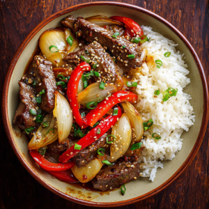 Read more about the article Sizzling Chinese Pepper Steak with Onions: A Bold, Flavor-Packed Classic You Can Master at Home
