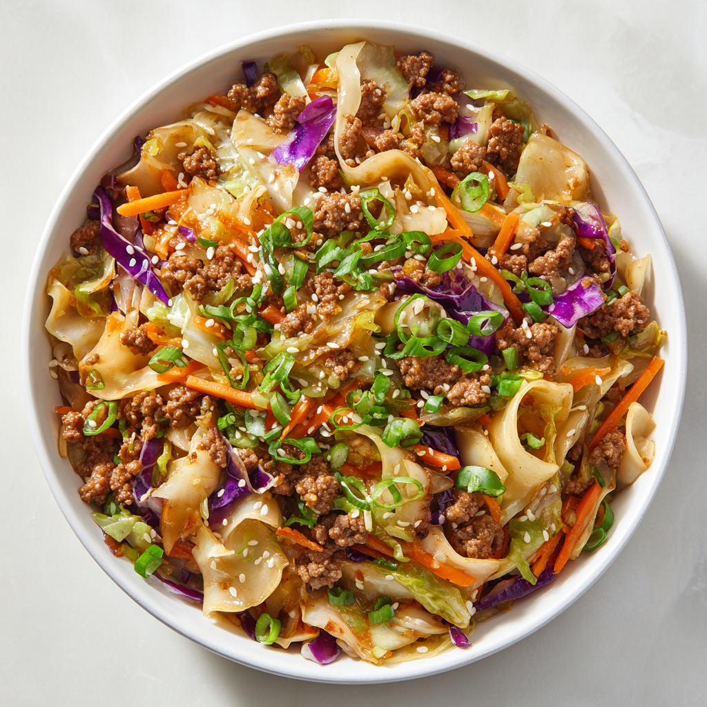 You are currently viewing Egg Roll in a Bowl: The Ultimate One-Pan Dinner That Delivers Big Flavor Fast