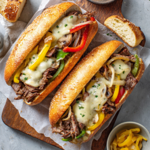 Read more about the article Easy Classic Philly Cheesesteak (The Ultimate No-Fuss Homemade Version)