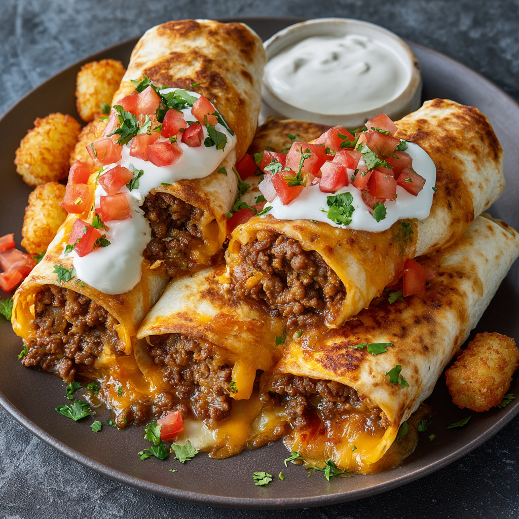 You are currently viewing Cheesy Potato Burritos Comfort Meal Recipe