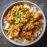 Chinese Peanut Butter Chicken (Crispy, Creamy & Better Than Takeout)