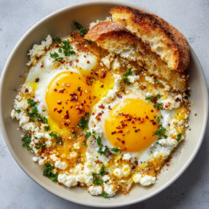 Read more about the article Crispy Feta Fried Eggs (Easy 12-Minute Breakfast)
