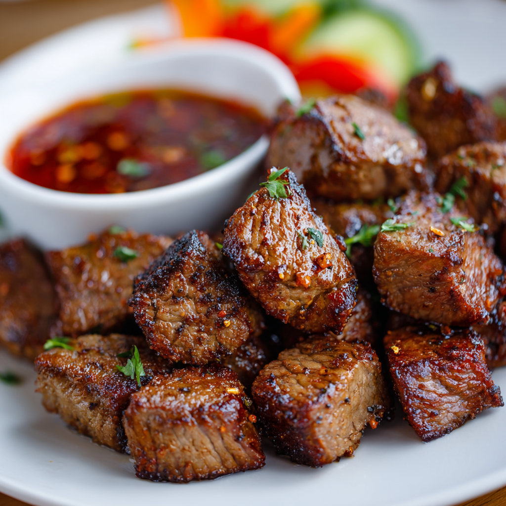 You are currently viewing Air Fryer Juicy Steak Bites – The Ultimate Guide to Tender, Flavor-Packed Beef